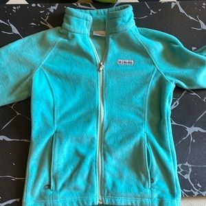 Columbia fleece zip up jacket YOUTH